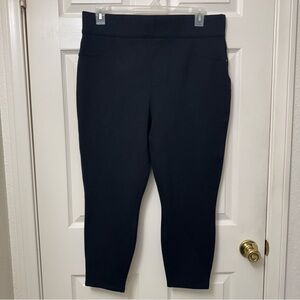 SPANX Jeggings Black Stretch Pull On Pants Comfortable Plus Size 2XL Petite EUC